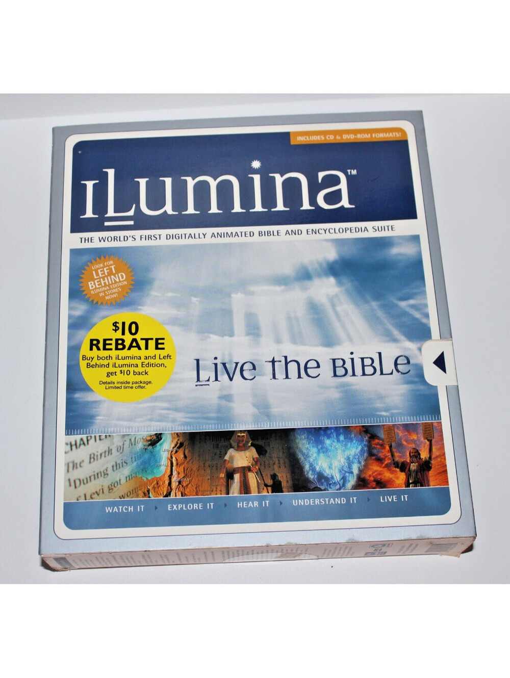 iLumina Live the Bible Interactive Bible Encyclopedia Suite PC CD/DVD New Sealed